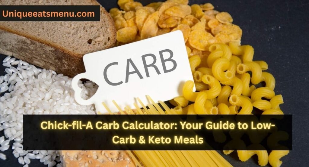 Chick-fil-A Carb Calculator