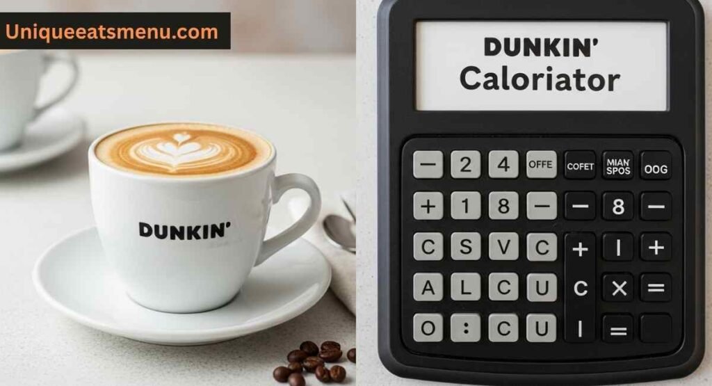 Dunkin Coffee Calorie Calculator